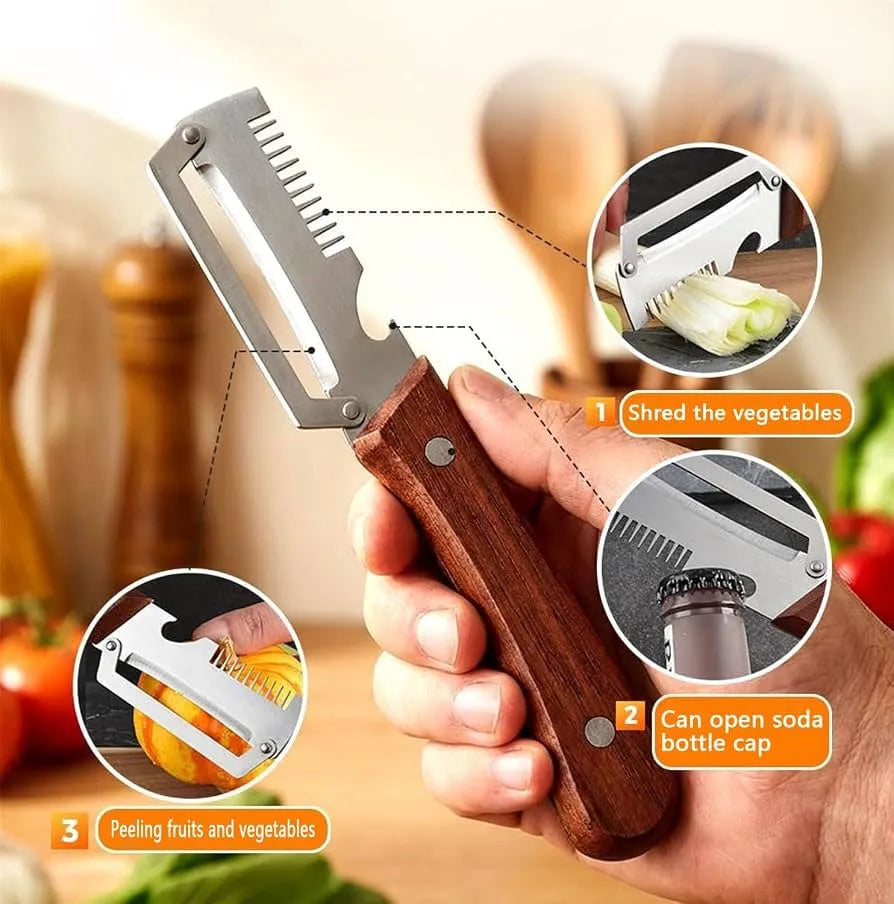 3-in-1 Peeler Knife
